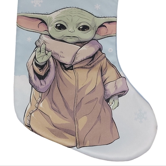 Star Wars Mandalorian Christmas stocking New with tags - Picture 7 of 7